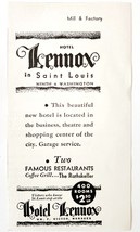 1936 Hotel Lennox In St Louis Advertisement MO Rathskeller Restaurant DWV10 - $24.99