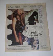 Alanis Morissette Show Newspaper Supplement 1999 Cover Concert Preview B... - $24.99