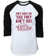 Arkansas Razorbacks They Hate Us Cuz They Ain&#39;t Us Raglan Jersey T-Shirt - $491.95 MXN+