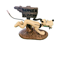 Disney Classics WDCC The Delivery Boy Porcelain Figurine Dynamite Dog PLUTO COA - £24.26 GBP