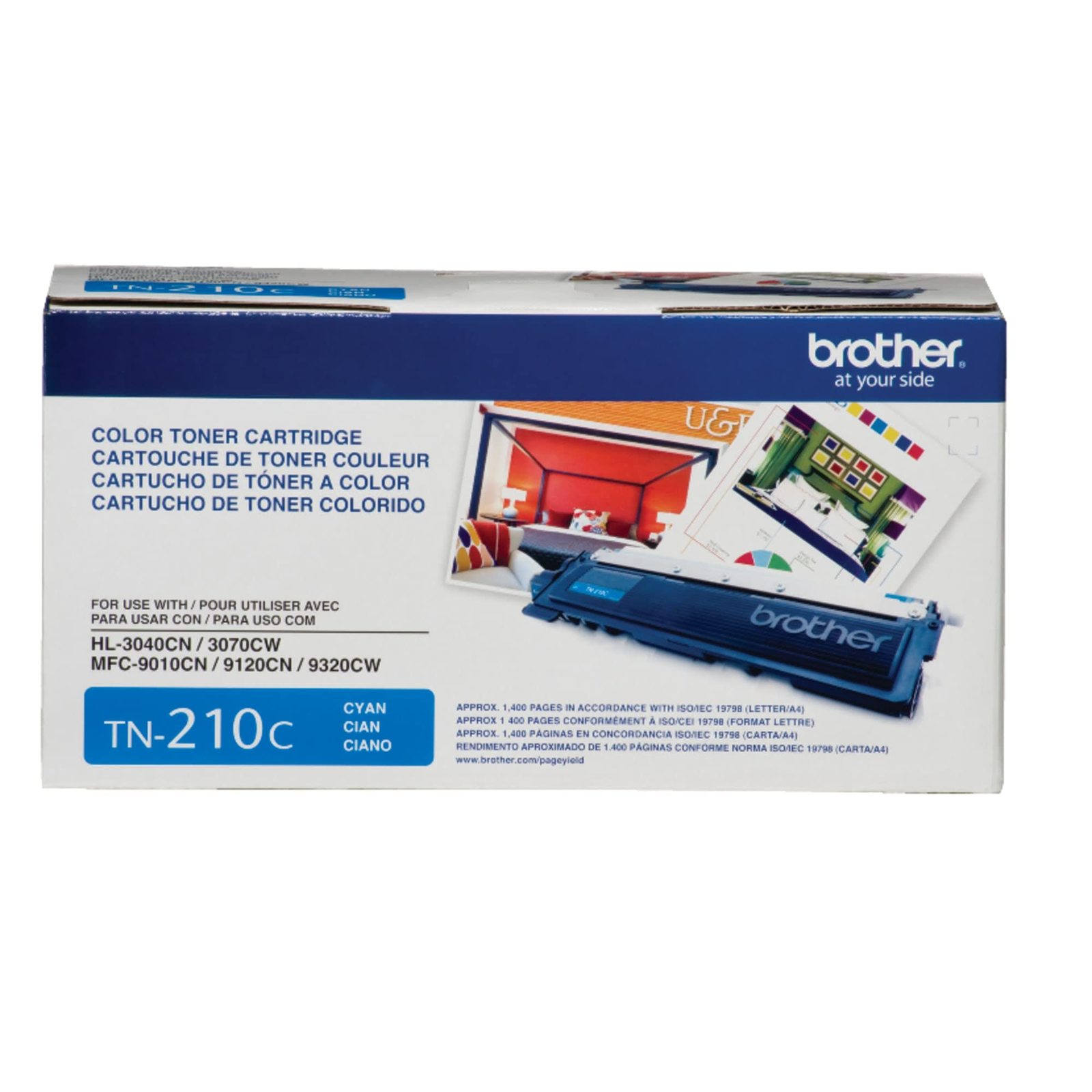 Brother TN210C Original Toner Cartridge, Cyan - in Retail Packaging - $97.99