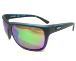 REVO Sunglasses RE1023 19 REMUS Matte Black Blue Wrap Frames with Green ... - $107.61
