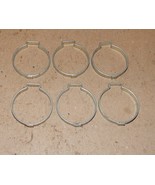 1 3/16&quot; Hose Pinch Clamps Single Ear 6ea Tubing Dixon Keystone Zinc Stee... - $6.49