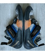 Scarpa Force V Rock Climbing Shoes Grey Orange Black Hook &amp; Loop Men&#39;s 12 - $715.65 MXN