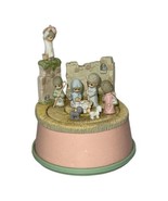 Vintage 1989 ENESCO Precious Moments Oh Come All Ye Faithfull Rotating M... - $18.70