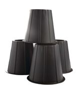 Range Kleen WWK0562 Black Under Bed Spacers 4 Pack 5.5 Inches Lift - $40.36 CAD