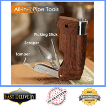 Multifunctional Pipe Lighter Tobacco Smoker Butane Gas Lighter Pipe Tool... - $24.99