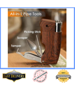 Multifunctional Pipe Lighter Tobacco Smoker Butane Gas Lighter Pipe Tool... - $24.99