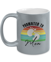Mom Mugs Promoted To Mom Silver-M-Mug  - £15.24 GBP