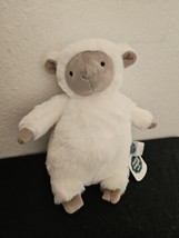 Mary Meyer Baby Luxey Lamb Plush Stuffed Animal Tags White Grey - £13.42 GBP