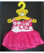 Build A Bear Workshop Pink Flower Dress on Hanger - $17.23 CAD