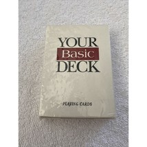 New Vintage Your Basic Deck Playing Cards - Poker Size - Sealed! - $7.87