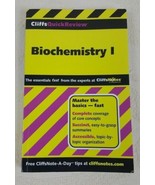 CliffsQuickReview Biochemistry I by Frank Schmidt; Cliffs Notes Staff - £6.21 GBP