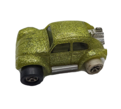 Vintage Tonka VW Volkswagen Beetle Bug w/ Metallic Green Flake - Glitter... - $6.62