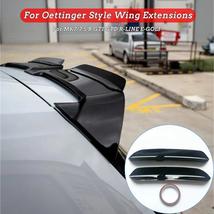 2pcs For Oettinger Roof Spoiler Extentions Flaps Rear Wing Fit Vw Golf 7 Mk7 7.5 - £39.44 GBP