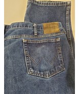 Wrangler Jeans Mens Size  50x30 Performance Series Blue Denim Jeans - $16.28 CAD