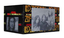 LED ZEPPELIN   Oils Hand Painted Hand Made Vinyl LP record Storage Crate 1 of 1 - £104.04 GBP