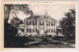 Postcard Longfellow House Cambridge Massachusetts - £3.87 GBP