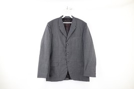 Deadstock Vtg 60s Rockabilly Mens 40R Wool 3 Button Suit Jacket Sport Co... - £101.23 GBP