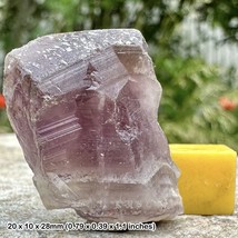 Exquisite smoky chevron amethyst from brazil - nature&#39;s artistry in every - £13.15 GBP