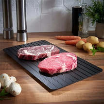 Fast Defrost Tray Thaw Frozen Food Quickly with Defrosting Plate - £15.69 GBP+