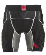 FLY RACING Barricade Compression Shorts, Black, Men&#39;s Large - $68.50 CAD