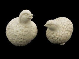 Porcelain Quail Salt &amp; Pepper Shaker Set, Holt &amp; Howard, Vintage, Made i... - £11.30 GBP