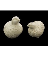 Porcelain Quail Salt &amp; Pepper Shaker Set, Holt &amp; Howard, Vintage, Made i... - $20.02 CAD