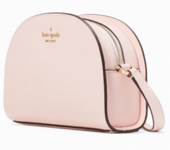 Kate Spade Perry Pale Pink Saffiano Leather Dome Crossbody K8697 NWT $279 FS - £75.16 GBP