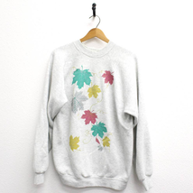 Vintage Fall Leaves Sweatshirt XL - £25.52 GBP