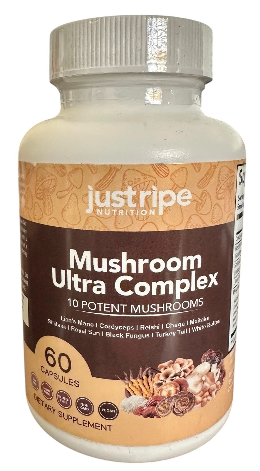 Mushroom Ultra Complex - Reishi, Cordyceps, Lions Mane &amp; Shiitake - 60ct - $15.83