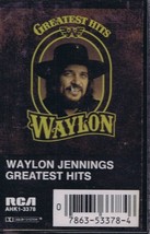 Waylon Jennings Greatest Hits VINTAGE Cassette Tape - £12.50 GBP