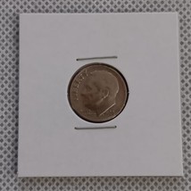 1968 P Roosevelt Dime US Coin 2x2 Mylar Flip Holder - £3.17 GBP