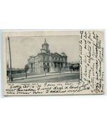 Court House Cadiz Ohio 1906 postcard - £5.49 GBP