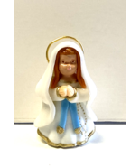 Our Lady of Lourdes Miniature 1.75&quot;  Statue, New from Colombia #L053 - $13.85