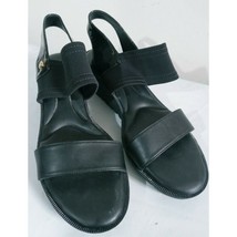 J.RENEE Women’s Annora Low Wedge Sandals Black Size 8.5M - $18.69
