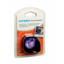 Dymo Letra-Tag Tape Label Plastic - Clear - £32.72 GBP