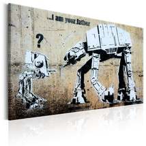 Tiptophomedecor Stretched Canvas Street Art - Banksy: I Am Your Father - Stretch - $79.99+
