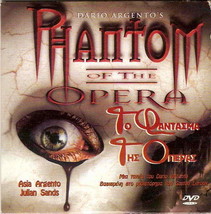 The Phantom Of The Opera (Julian Sands, Asia Argento) Region 2 Dvd - £11.76 GBP