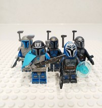 5Pcs Death Watch Pre Vizsla Bo-Katan Nite Owls Star Wars Minifigures Custom Toys - $13.99