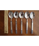 MSI Japan DANIKA Celtic Irish Knot Lot 5x Table Dinner Spoons 7.25&quot; Stai... - €20,17 EUR