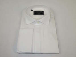 Men's Tux Shirt Charles TYRWHITT Turkey 100% Cotton CHT-6 White Wing tip image 5