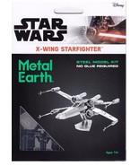 Fascinations Metal Earth Star Wars X-wing Star Fighter 3D Model Kit MMS257 - $16.87