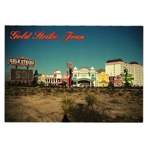 Vintage Postcard Jean Nevada Gold Strike Hotel Casino Gambling Hall Tourism - £7.47 GBP