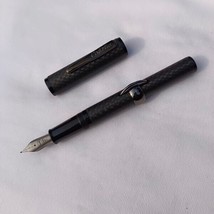 Conklin Crescent Matte Mark Twain Carbon Stealth Fountain Pen - £227.12 GBP