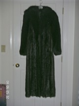 Women&#39;s beaver fur coat, full-length, deep golden brown, NWOT, Medium - £624.51 GBP