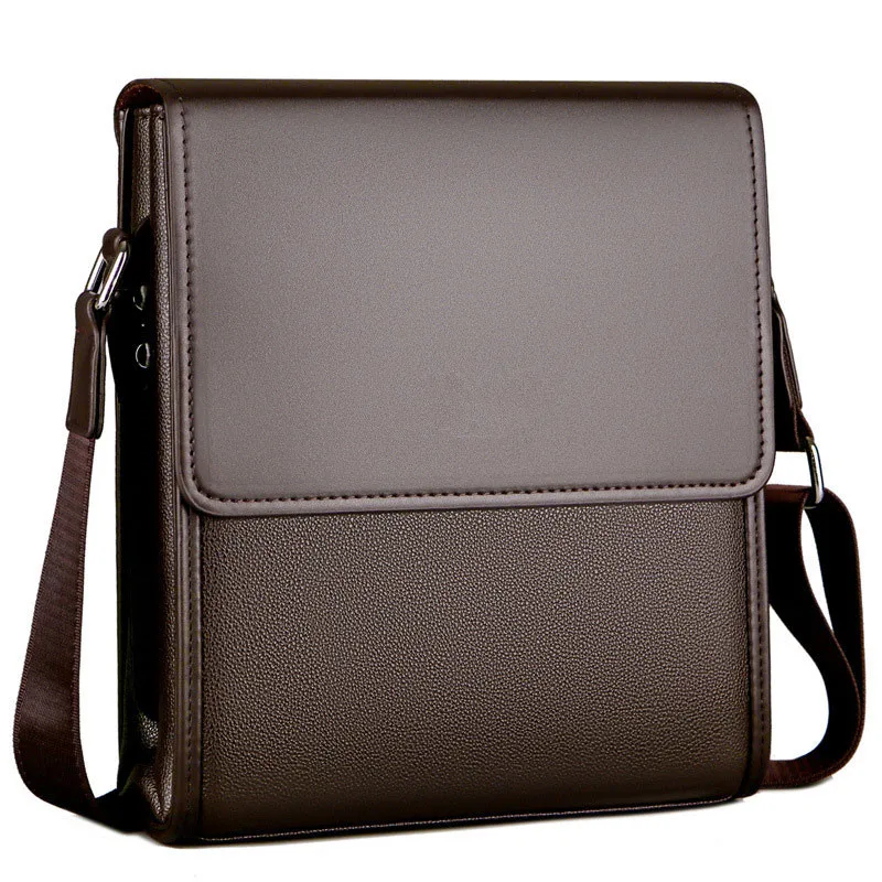 New Arrival Business Men Messenger Bags vintage Leather Crossbody Should... - £38.65 GBP