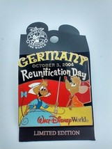 GERMANY REUNIFICATION DAY October 3 2004 Cinderella Mouse Disney Pin LE ... - £28.13 GBP
