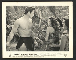 Tarzan and the She-Devil 1953-8 x 10 B&amp;W promo still- Lex Barker and Joyce Ma... - £26.54 GBP