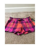 Faded Glory Women&#39;s Plaid Woven Boxer Shorts Size L 12-14 Multi-Color - $400.81 MXN